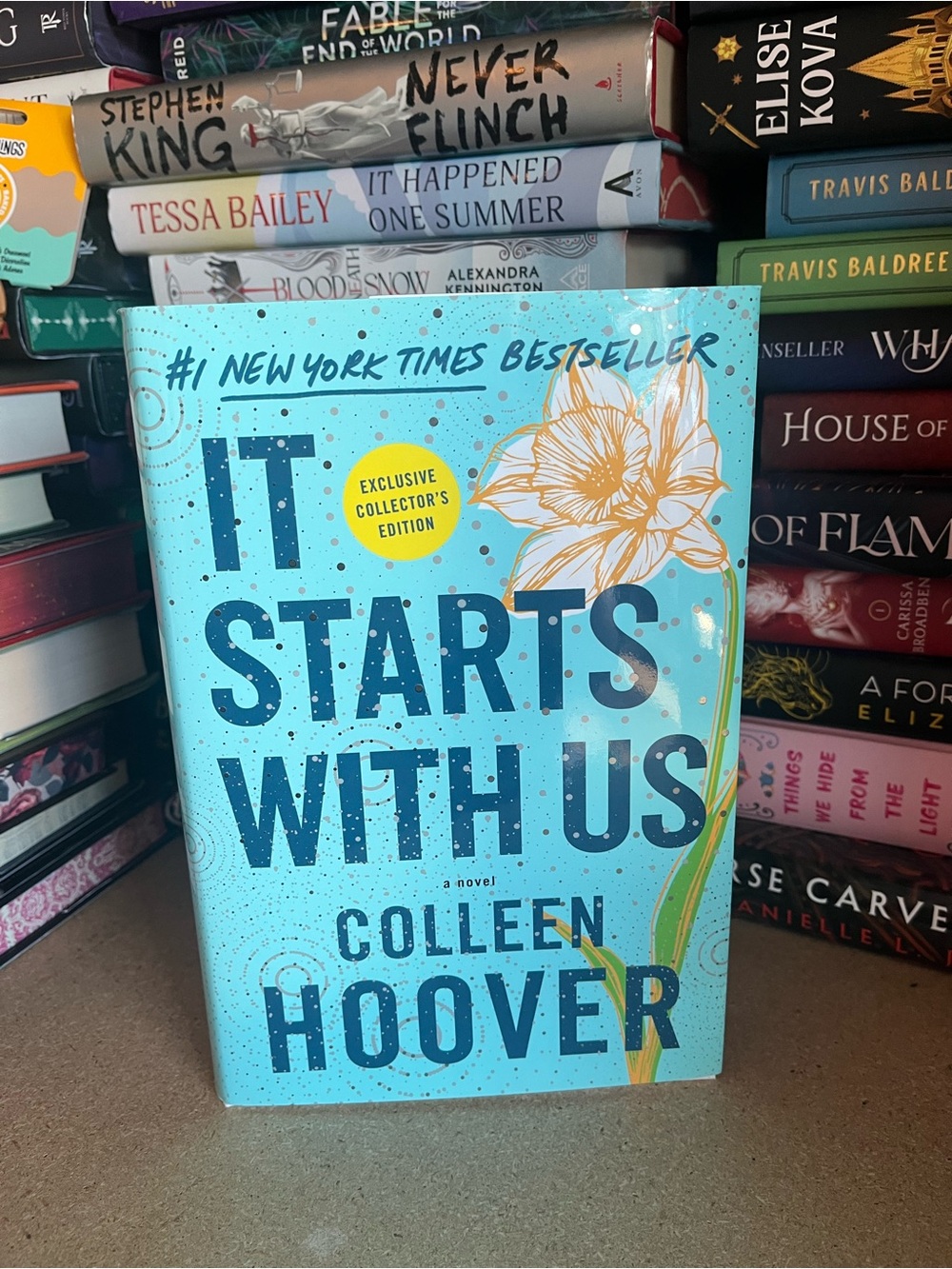 It Starts With Us by Colleen Hoover Collectors Edition Hardcover